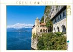 CALVENDO Puzzle Santa Caterina del Sasso am Lago Maggiore 1000 Teile Lege-Größe 64x48cm Foto-Puzzle für glückliche Stu CALVENDO Puzzle Santa Caterina del Sasso am Lago Maggiore 1000 Teile Lege-Größe 64x48cm Foto-Puzzle für glückliche Stu