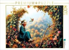 Cover CALVENDO Puzzle Das Fenster zum Herbst   1000 Teile Lege-Größe 64x48cm Foto-Puzzle für glückliche Stunden