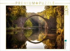 CALVENDO Puzzle Rakotzbrücke   1000 Teile Lege-Größe 64x48cm Foto-Puzzle für glückliche Stunden
