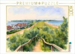 Cover CALVENDO Puzzle Am Salzhaff   1000 Teile Lege-Größe 64x48cm Foto-Puzzle für glückliche Stunden