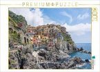 CALVENDO Puzzle Le Cinque Terre, Riomaggiore, Italien   1000 Teile Lege-Größe 64x48cm Foto-Puzzle für glückliche Stunden