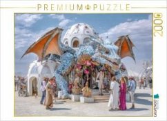 Cover CALVENDO Puzzle Festival in der Wüste   2000 Teile Lege-Größe 90x67cm Foto-Puzzle für glückliche Stunden