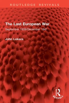 Cover The Last European War (eBook, ePUB)