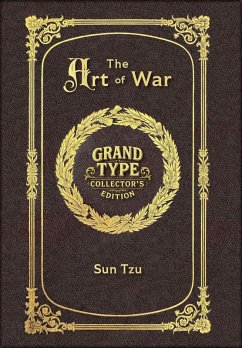 Large Print - The Art of War - Grand Type Collector's Edition - Matte Hardcover with Dust Jacket - Tzu, Sun