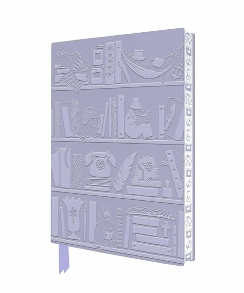 Moomin Bookshelves Artisan Art Notebook (Flame Tree Journals)
