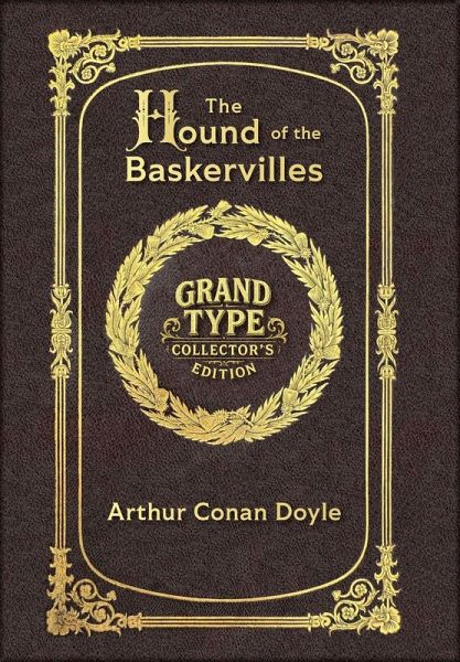 Large Print - The Hound of the Baskervilles - Grand Type Collector's Edition - Matte Hardcover with Dust Jacket Large Print - The Hound of the Baskervilles - Grand Type Collector's Edition - Matte Hardcover with Dust Jacket