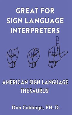 Cover Great For Sign Language Interpreters American Sign Language Thesaurus