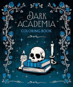 Cover Dark Academia Coloring Book