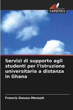 Cover Servizi di supporto agli studenti per l'istruzione universitaria a distanza in Ghana