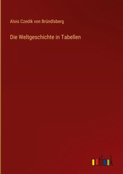 Die Weltgeschichte in Tabellen