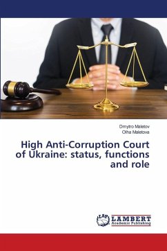 Cover High Anti-Corruption Court of Ukraine: status, functions and role