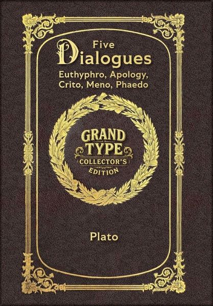 Large Print - Five Dialogues - Grand Type Collector's Edition - Matte Hardcover with Dust Jacket Large Print - Five Dialogues - Grand Type Collector's Edition - Matte Hardcover with Dust Jacket