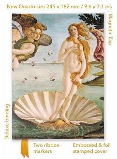 Cover Sandro Botticelli: The Birth of Venus (Foiled Quarto Journal)