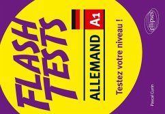 Cover Allemand. Flash Tests. A1. Testez votre niveau d'allemand !