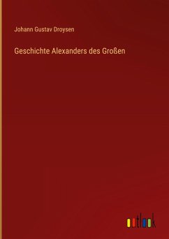 Cover Geschichte Alexanders des Großen