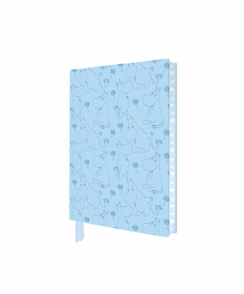 Moomin and Flowers Artisan Art Pocket Notebook (Flame Tree Journals)