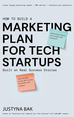 Cover MARKETING PLAN FOR TECH STARTUPS