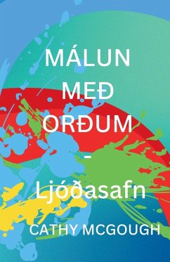 Cover MÁLUN MEÐ ORÐUM - Ljóðasafn ICELANDIC EDITION