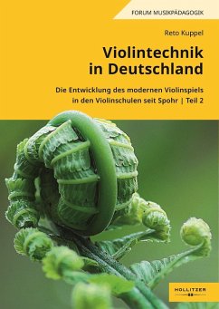 Cover Violintechnik in Deutschland (eBook, PDF)