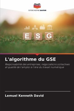 L'algorithme du GSE - Kenneth David, Lemuel