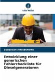 Entwicklung einer generischen Fehlercheckliste für Dieselgeneratoren