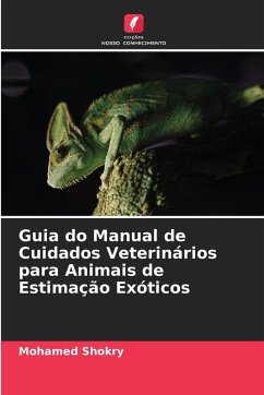 Cover Guia do Manual de Cuidados Veterinários para Animais de Estimação Exóticos