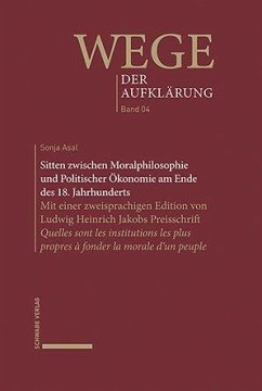 Cover Sitten zwischen Moralphilosophie und Politischer Ökonomie am Ende des 18. Jahrhunderts