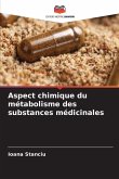 Aspect chimique du métabolisme des substances médicinales