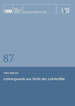 Cover Lehrergewalt aus Sicht der Lehrkräfte