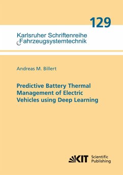 Cover Predictive Battery Thermal Management of Electric Vehicles using Deep Learning