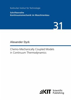 Cover Chemo-Mechanically Coupled Models in Continuum Thermodynamics