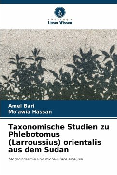 Cover Taxonomische Studien zu Phlebotomus (Larroussius) orientalis aus dem Sudan