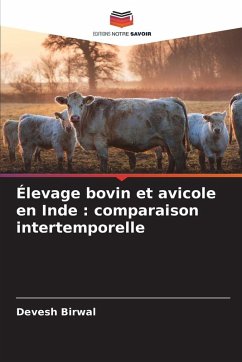 Cover Élevage bovin et avicole en Inde : comparaison intertemporelle