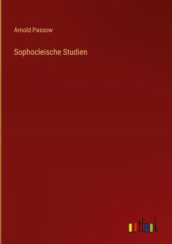 Cover Sophocleische Studien
