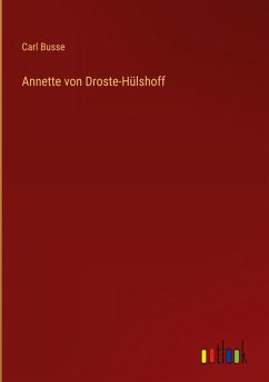 Cover Annette von Droste-Hülshoff