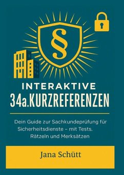 Cover Interaktive 34a GewO Kurzreferenzen