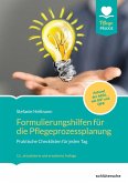 Formulierungshilfen für die Pflegeprozessplanung