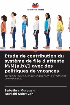 Cover Etude de contribution du système de file d'attente M/M(a,b)/1 avec des politiques de vacances