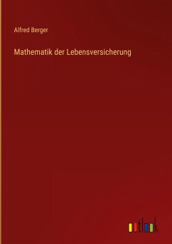 Cover Mathematik der Lebensversicherung