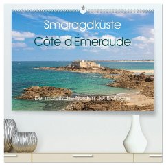 Cover Smaragdküste Côte d'Émeraude. Der malerische Norden der Bretagne (hochwertiger Premium Wandkalender 2026 DIN A2 quer), Kunstdruck in Hochglanz