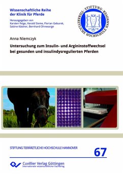 Untersuchung zum Insulin- und Argininstoffwechsel bei gesunden und insulindysregulierten Pferden - Niemczyk, Anna Untersuchung zum Insulin- und Argininstoffwechsel bei gesunden und insulindysregulierten Pferden - Niemczyk, Anna