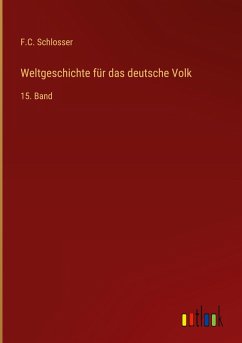 Cover Weltgeschichte für das deutsche Volk