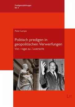 Cover Politisch predigen in geopolitischen Verwerfungen