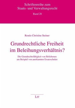 Cover Grundrechtliche Freiheit im Beleihungsverhältnis?
