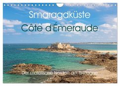 Cover Smaragdküste Côte d'Émeraude. Der malerische Norden der Bretagne (Wandkalender 2026 DIN A4 quer), CALVENDO Monatskalender