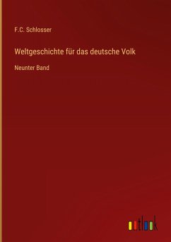 Cover Weltgeschichte für das deutsche Volk