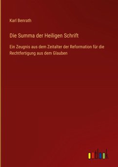 Cover Die Summa der Heiligen Schrift
