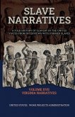 SLAVE NARRATIVES VOLUME XVII VIRGINIA NARRATIVES SLAVE NARRATIVES VOLUME XVII VIRGINIA NARRATIVES