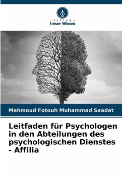 Cover Leitfaden für Psychologen in den Abteilungen des psychologischen Dienstes - Affilia