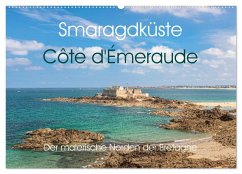Cover Smaragdküste Côte d'Émeraude. Der malerische Norden der Bretagne (Wandkalender 2026 DIN A2 quer), CALVENDO Monatskalender